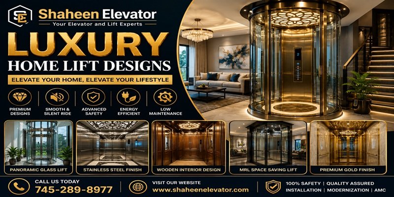 Luxury Home Lift Designs