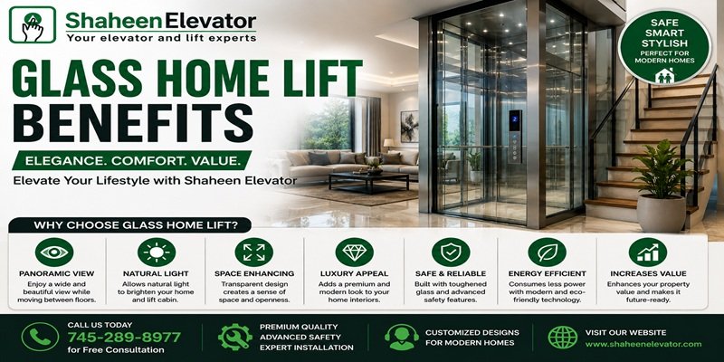 Glass Home Lift Benefits
