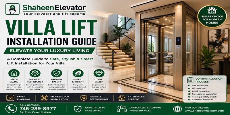 Villa Lift Installation Guide